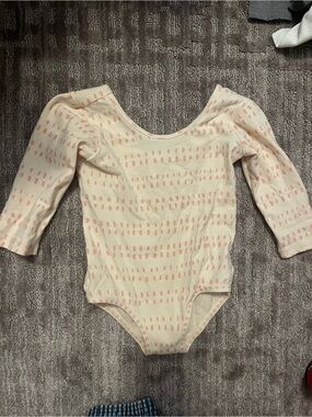 Alice + Ames Pink Dash Dance Bodysuit